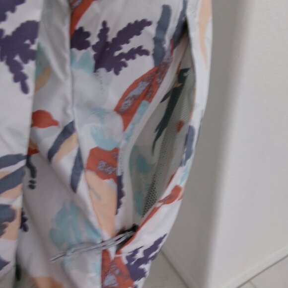 New Columbia Side Hill New Moon Magnolia Floral Print Windbreaker Jacket M - Picture 8 of 16